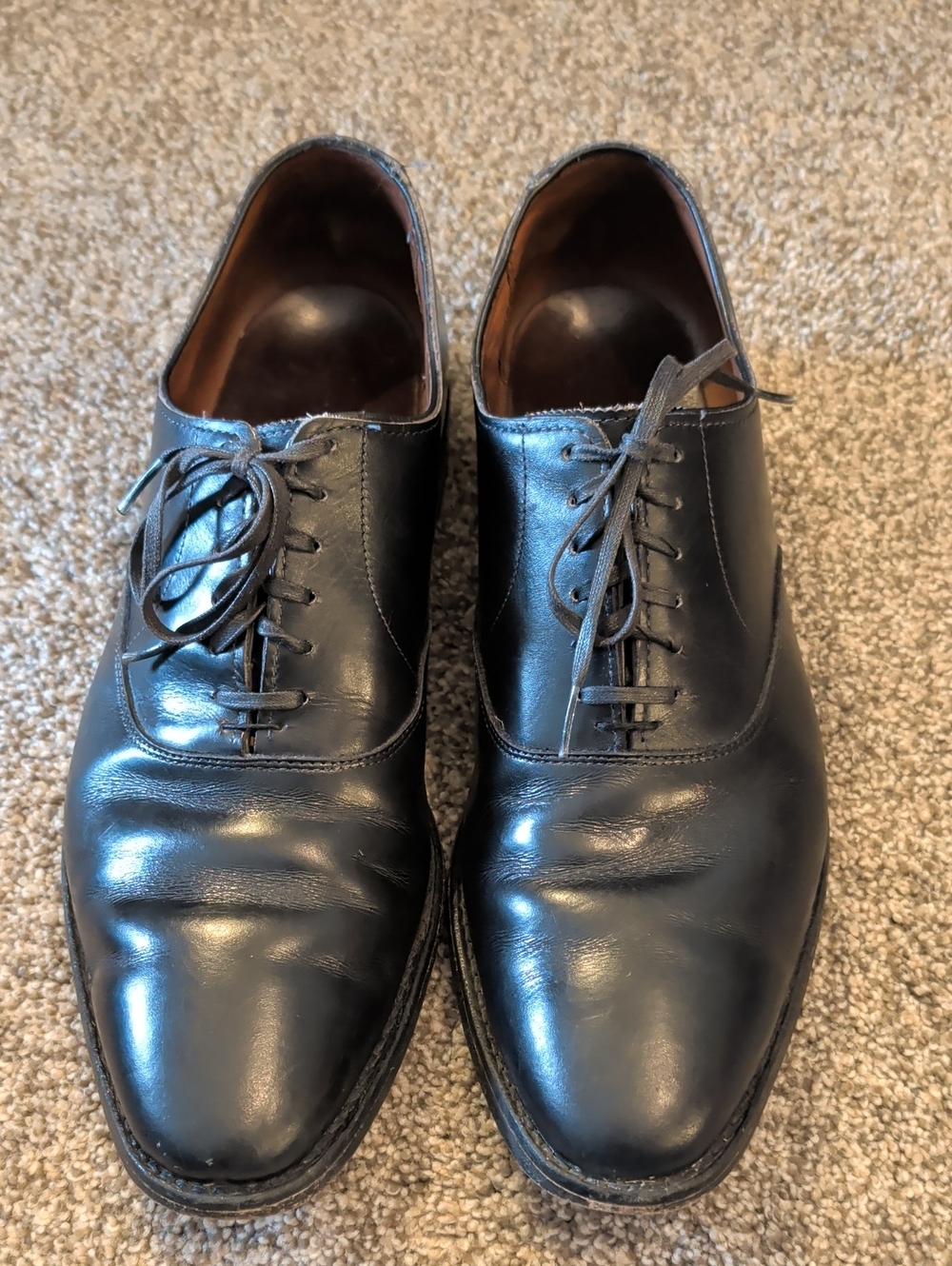 Allen Edmonds Black Carlyle Oxford